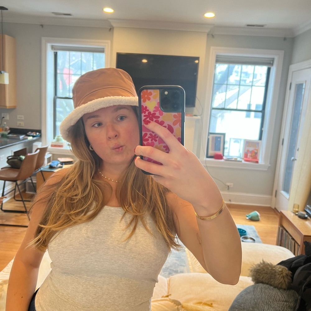 Lululemon Cream Fleece Hat